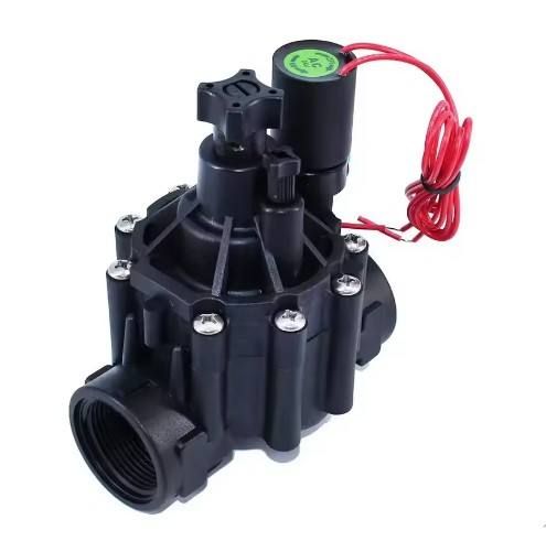 Tên sản phẩm: Van điện từ phi 34 Đường kính: DN34 (phi 34 mm) Điện áp: 24V / 220V Áp suất làm việc: 0.5 – 10 bar Nhiệt độ làm việc: 0 – 60°C Chất liệu: Đồng / Nhựa / Inox Kiểu kết nối: Ren trong Môi trường sử dụng: Nước sạch, nước tưới, dung dịch không ăn mòn